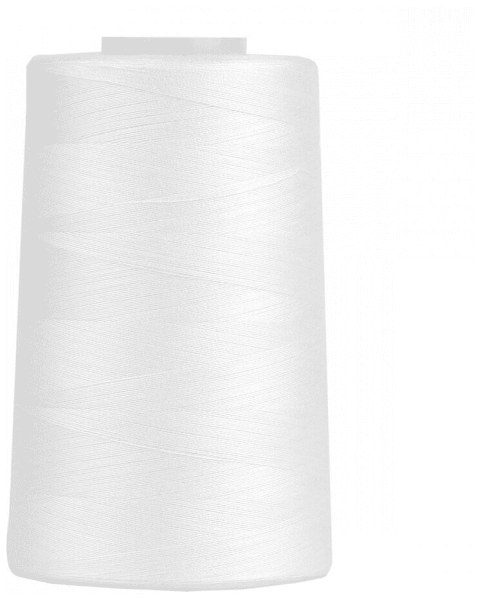 Нитки Sewing Thread 40/2 5000 ярд. цвет - белый 100% п/э в Ейске