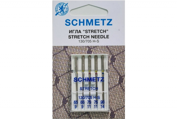 Иглы Schmetz стрейч combi (65x2, 75x2, 90x1), 5 шт в Ейске